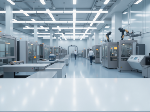 American manufacturing facility with workers crafting kitchen tools